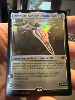 Dawnsire, Sunstar Dreadnought Edge of Eternities Foil 238 NM - Image 1