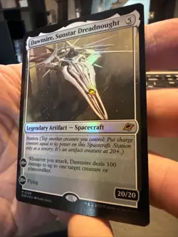 Dawnsire, Sunstar Dreadnought Edge of Eternities Foil 238 NM - Image 3