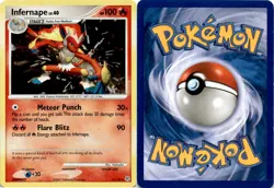 2007 Pokemon, Diamond & Pearl, #5/130 Infernape LV.40, Holo Rare (b) - Image 1