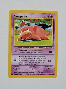 Pokemon Slowpoke 73/111 Neo Genesis - Image 1