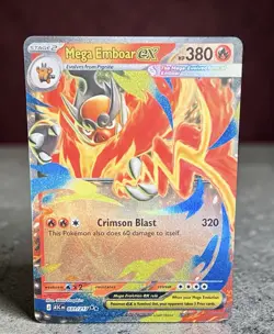 Pokemon Mega Emboar Ex #031/217: Ascended Heroes (Read Description) 🔥 - Image 1