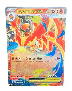 Pokemon Mega Emboar Ex #031/217: Ascended Heroes (Read Description) 🔥 - Image 2