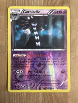 Pokemon TCG Gothitelle Furious Fists 41/111 Reverse Holo Rare VLP - Image 1