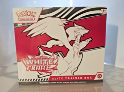 Pokemon TCG Scarlet and Violet White Flare Elite Trainer Box ETB Factory Sealed - Image 1