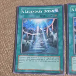 Yu-Gi-Oh! A Legendary Ocean SD4-EN020 1st Edition Spell Card Lot of 3 - Image 2