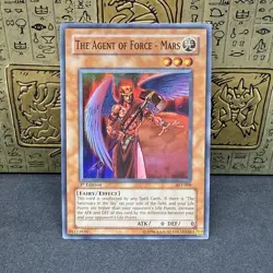 Yugioh The Agent Of Force - Mars AST-009 Super Rare 1st Edition NM - Image 1