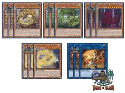 Yugioh! Monk of the Tenyi Spirit Adhara Vishuda Nahata Deck CRBR Rare 1st Ed NM - Image 1