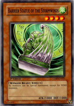 Barrier Statue of the Stormwinds CDIP-EN021 1st Edition - Image 1