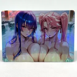 Highschool of the Dead Saeko, Saya Goddess Anime Waifu ACG Foil Card - Image 1