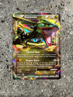 Pokemon TCG Cards Rayquaza EX 85/124 Dragons Exalted Ultra Rare Holo NM-M - Image 1