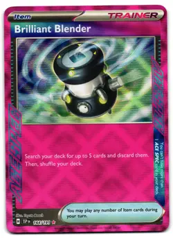 Brilliant Blender 164/191 - Surging Sparks ACE SPEC Rare Pokemon TCG - LP Card - Image 1
