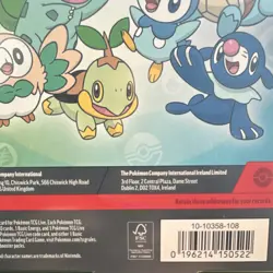 Pokemon First Partner Illustration Series 1 Promo Box - 3 Cards - Image 2
