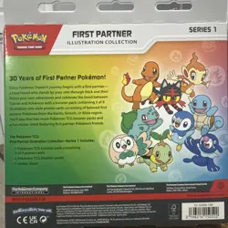 Pokemon First Partner Illustration Series 1 Promo Box - 3 Cards - Image 3