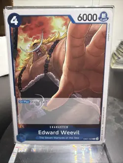 One Piece Card Game Edward Weevil EB01-023 R English NM - Image 1