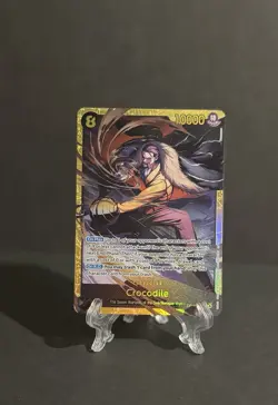 Crocodile Op14 120 Secret Rare One Piece Card Game TCG English Mint Condition - Image 1
