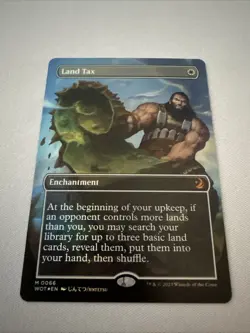 Land Tax (Anime Borderless) Wilds of Eldraine: Enchanting Tales Foil - Image 1
