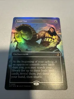 Land Tax (Anime Borderless) Wilds of Eldraine: Enchanting Tales Foil - Image 2
