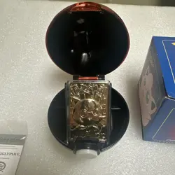 1999 Pokemon 23K Gold Plated Jigglypuff Card #39 Pokeball w/ COA Burger King - Image 3