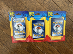 Pokemon Trading Cards LOT (3) MJ Holdings Packs 20 Cards One Foil Card - Image 1