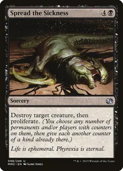 [MTG] Spread the Sickness (098) (MM2) LP-HP - Image 1