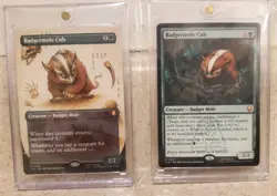 2 MTG Badgermole Cub (Borderless) Avatar: The Last Airbender M 0326 0167 LOT - Image 1