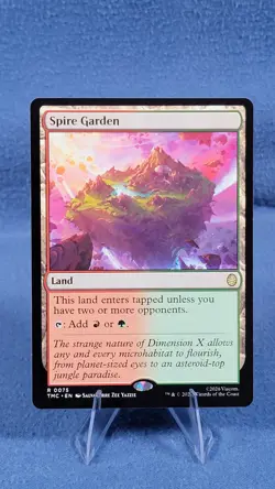 NM Spire Garden, MTG, TMNT Commander, Magic the Gathering, B - Image 1