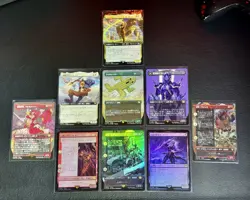 MTG Final Fantasy Japanese Collector Booster Card Lot Foil & Regular Rare Cards - Image 1