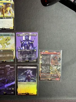 MTG Final Fantasy Japanese Collector Booster Card Lot Foil & Regular Rare Cards - Image 4