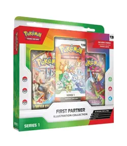 Lot of 2 Pokemon first Partner Illustration Collection TCG Sealed - Image 2