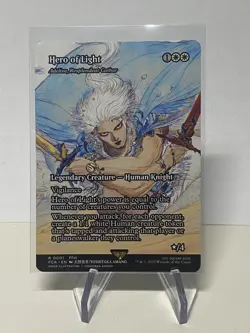 MTG: FF Through the Ages - Hero of Light - Showcase 0001 NM - Image 1