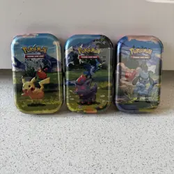Pokemon TCG: Mega Evolution Ascended Heroes Mini Tin x3 - Image 1