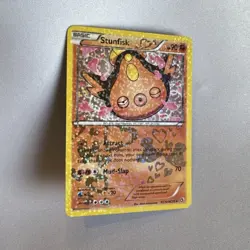 Stunfisk - Reverse Holo - RC12/RC25 Legendary Treasures - Pokemon TCG - 2013 - Image 1