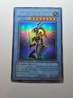 Black Luster Soldier SYE-024 Yugioh TCG Ultra Rare 1st Edition LP - Image 1