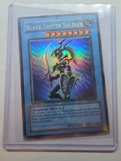Black Luster Soldier SYE-024 Yugioh TCG Ultra Rare 1st Edition LP - Image 3