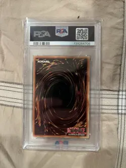 Yu-Gi-Oh Blue-Eyes White Dragon 2022 Ghost Rare 1st Edition PSA 9 - Image 2