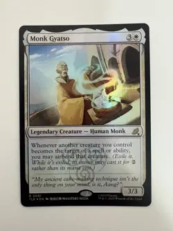 Monk Gyatso Foil MTG Magic the Gathering Card NM Near Mint TLE - Image 1