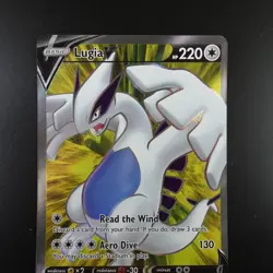Lugia V 185/195 Pokemon Silver Tempest Full Art Holo Card - Image 2