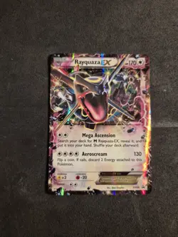 Pokemon TCG Rayquaza EX XY69 XY Black Star Promo Holo Card NM/LP Condition - Image 1