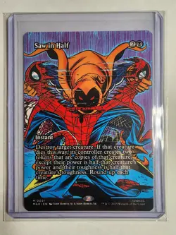 Magic - Saw in Half 0021 (Borderless) Marvel Universe Eternal-Legal Regular - Image 1