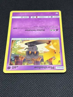 Pokemon Tcg Marshadow 103/236 Sun and Moon: Cosmic Eclipse Non Holo - Image 3