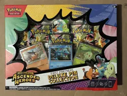 Pokemon TCG Ascended Heroes First Partners Deluxe Pin Collection - New & Sealed - Image 1