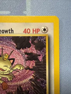 Team Rocket's Meowth! BLACK STAR PROMO 18 WoTC Non-Holo VINTAGE Pokemon 2000 - Image 3