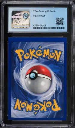 2x 1999 Pokemon Base Set Ninetales #12 Holo Rare ERROR SQUARE CUT CGC 8.5 - Image 4