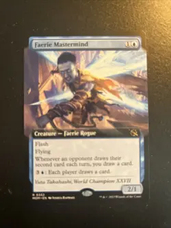 Faerie Mastermind (Extended Art) March of the Machine Regular - Image 2