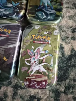 Pokemon TCG Prismatic Evolutions Mini Tins X4 ✅ Factory Sealed Umbreon Included - Image 2