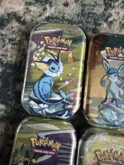 Pokemon TCG Prismatic Evolutions Mini Tins X4 ✅ Factory Sealed Umbreon Included - Image 3