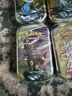 Pokemon TCG Prismatic Evolutions Mini Tins X4 ✅ Factory Sealed Umbreon Included - Image 5