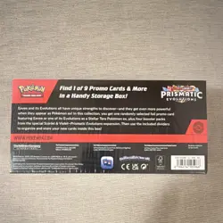 Pokemon Scarlet & Violet Prismatic Evolutions Surprise Box Promo Booster - Image 3