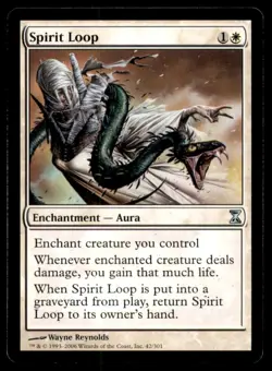 MTG Spirit Loop LP Light Play Time Spiral [1481] - Image 1