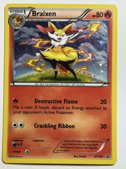 Braixen - XY Promos XY161 MP-LP Pokemon Card - Image 1